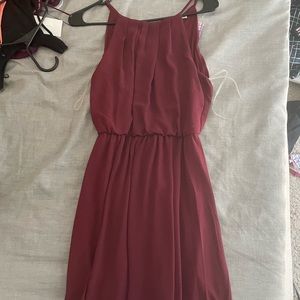 Coral dress
